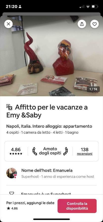 Emyesabi Lägenhet Neapel Exteriör bild